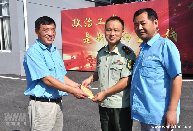 皖南電機建軍節(jié)走訪涇縣消防大隊 皖南電機建軍節(jié)走訪涇縣消防大隊