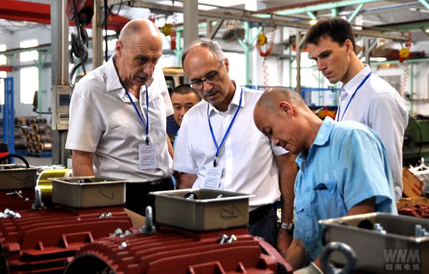 福州利萊森瑪高管來皖南電機(jī)參觀考察 福州利萊森瑪高管來皖南電機(jī)參觀考察