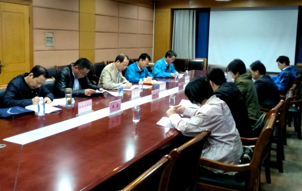 省發(fā)改委低碳試點城市調研組來皖南電機調研 省發(fā)改委低碳試點城市調研組來皖南電機調研